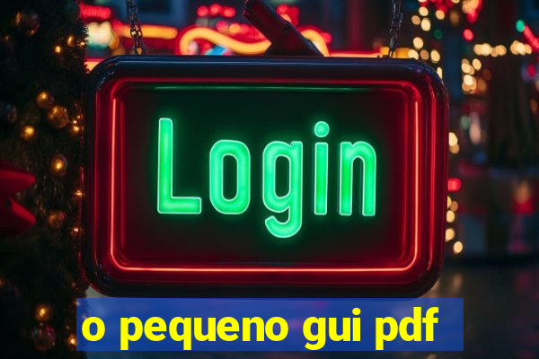 o pequeno gui pdf